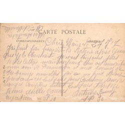 Carte postale ancienne Pont Arcy église Aisne