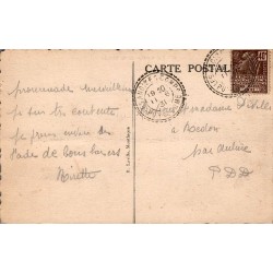 Carte postale ancienne vallée de la Sioule Roc Armand Allier