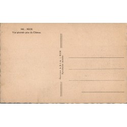 Carte postale ancienne Nice – Vue générale prise du Château