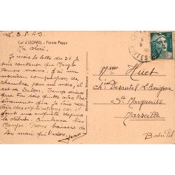 Carte postale ancienne col d Izoard pointe Peygu