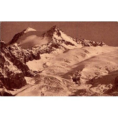 Carte postale ancienne La Grave hôtel de la Meije glacier du Tabuchet Hautes Alpes