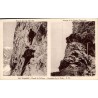 Carte postale ancienne massif du Pelvoux ascension de la Meije Dauphiné