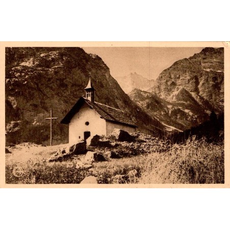 Carte postale ancienne chapelle d Ailefroide 1515 m Hautes Alpes massif des Écrins
