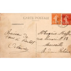 Carte postale ancienne Lautaret lacets du Galibier Grand Galibier