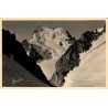 Carte postale ancienne Écrins vue Neige Cordier arête nord