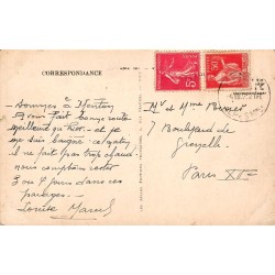 Carte postale ancienne Menton piscine du nouveau casino