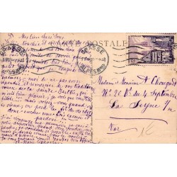 Carte postale ancienne Eze Cap Roux Cap Ferrat