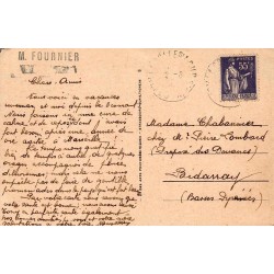 Carte postale ancienne La Colle sur Loup bords du Loup