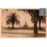 Carte postale ancienne Cannes Croisette promenade La Douce France