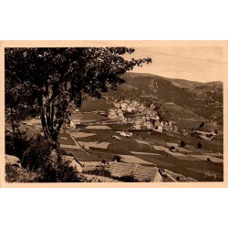 Carte postale ancienne gorges du Cians Beuil terminus excursion