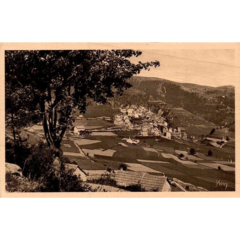 Carte postale ancienne gorges du Cians Beuil terminus excursion