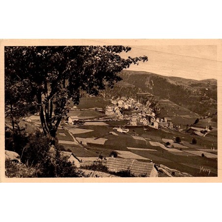 Carte postale ancienne gorges du Cians Beuil terminus excursion