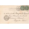 Carte postale ancienne Menton pension Annonciade