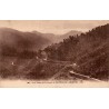 Carte postale ancienne Castillon lacets route Menton Alpes