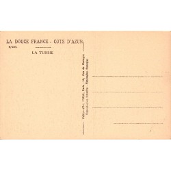 Carte postale ancienne La Turbie Côte d’Azur