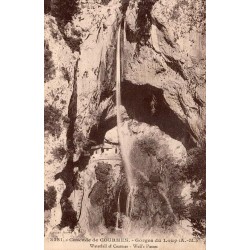 Carte postale ancienne cascade de Courmes gorges du Loup