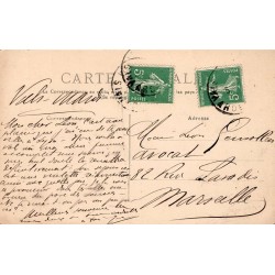 Carte postale ancienne Vals les Bains source Dominique