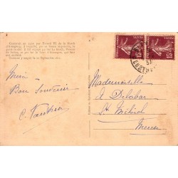 Carte postale ancienne Sedan château fort sud ouest