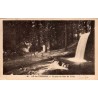 Carte postale ancienne Ax les Thermes parc du Teich Ariège