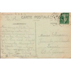 Carte postale ancienne Mirepoix château de Sibra