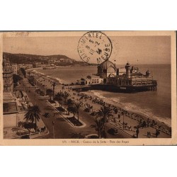 Carte postale ancienne Nice Casino de la Jetée Baie des Anges