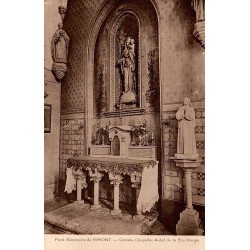 Carte postale ancienne Rimont autel Sainte Vierge chapelle séminaire