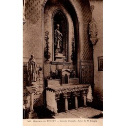 Carte postale ancienne Rimont autel Saint Joseph chapelle séminaire