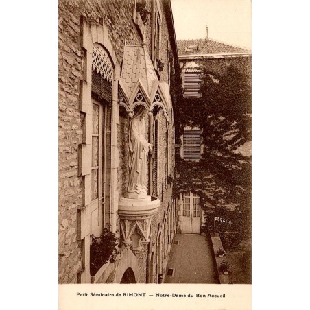 Carte postale ancienne Rimont Notre Dame du Bon Accueil
