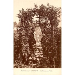 Carte postale ancienne Rimont Vierge des Petits séminaire