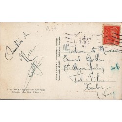 Carte postale ancienne Nice – Vue prise du Mont Boron | Côte d’Azur