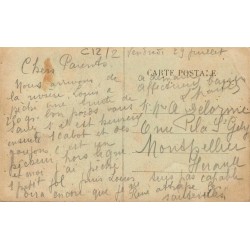 CPA Camarès côté sud Aveyron vue générale
