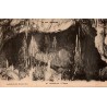 Carte postale ancienne Dargilan grotte salle église Aveyron