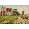 Carte postale ancienne Montmajour ruines abbaye Arles
