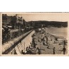 Carte postale ancienne Nice la plage l’heure du bain
