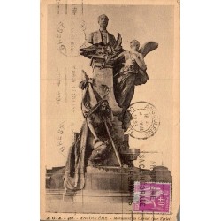 Carte postale ancienne Angoulême monument Carnot Raoul Verlet