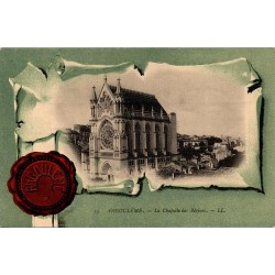 Carte postale ancienne Angoulême chapelle des Bézines LL