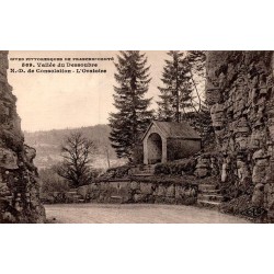 Carte postale ancienne vallée du Dessoubre oratoire consolation Doubs