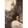 Carte postale ancienne route pittoresque Charquemont La Chaux de Fonds