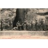 Carte postale ancienne Lourdes XIVe station du calvaire Jésus mis dans le sépulcre LF