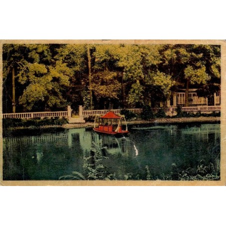 Carte postale ancienne Cognac Robinson bords Charente embarcations