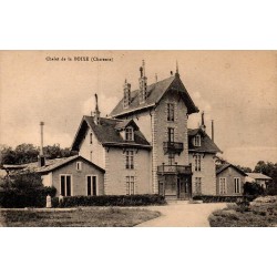 Carte postale ancienne chalet de la Boixe forêt Charente