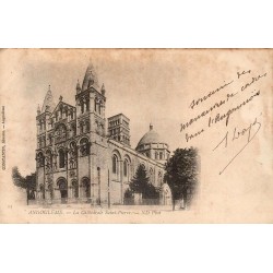 Carte postale ancienne Angoulême cathédrale Saint Pierre ND Charente