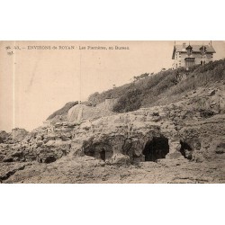Carte postale ancienne Royan les Pierrières au Bureau Charente Maritime