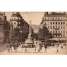 Carte postale ancienne Lyon place de la République monument Carnot Rhône
