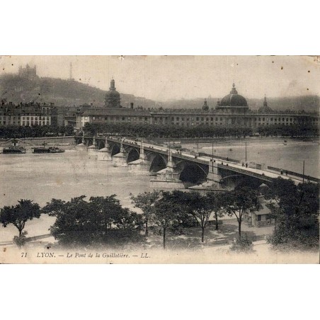71 - LYON - Le Pont de la Guillotière -- LL