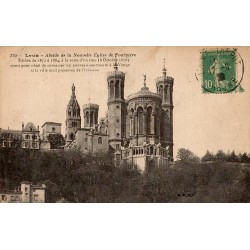 179 - LYON - Abside de la Nouvelle Église de Fourvière