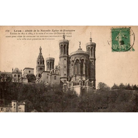 179 - LYON - Abside de la Nouvelle Église de Fourvière