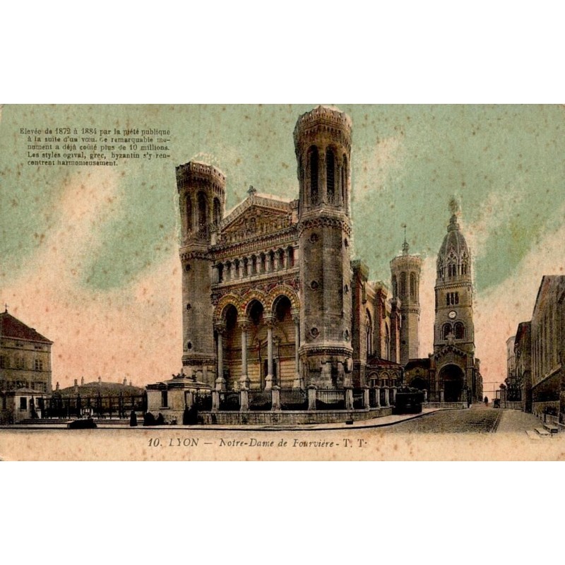 10 - LYON - Notre Dame de Fourvière - T.T.