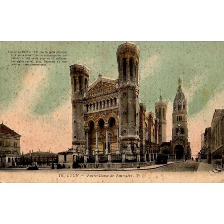 10 - LYON - Notre Dame de Fourvière - T.T.