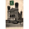 Carte postale ancienne Lyon Façade de Notre-Dame de Fourvière CPA Rhône